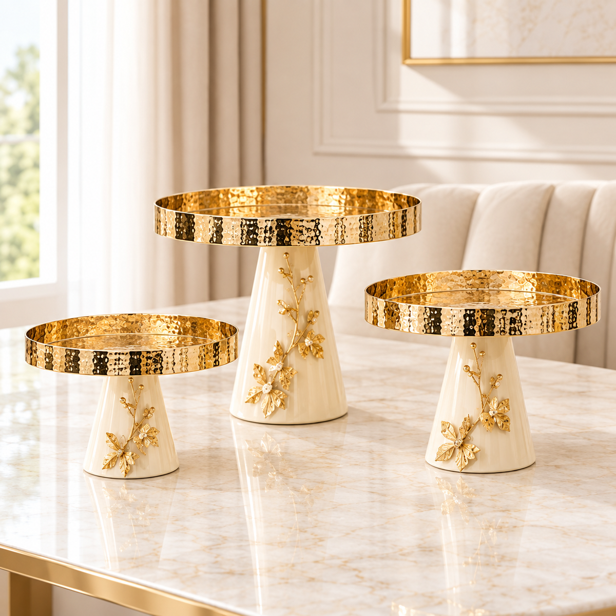 Luxury Metal Platters (W)