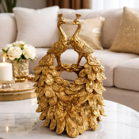 Luxury Peacock Sculpture