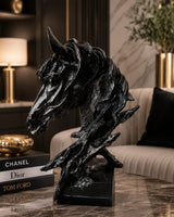 Luxury  Horse Head Sculpture