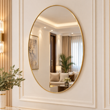 Elegant Fibre Mirror (Oval)