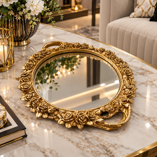 Classic Resin Decorative Tray