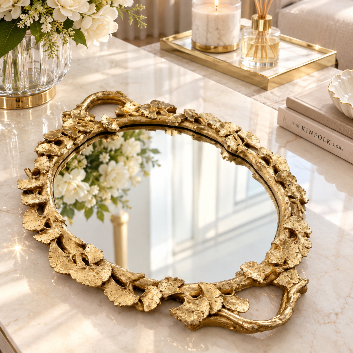 Vinyage Resin Decorative Tray