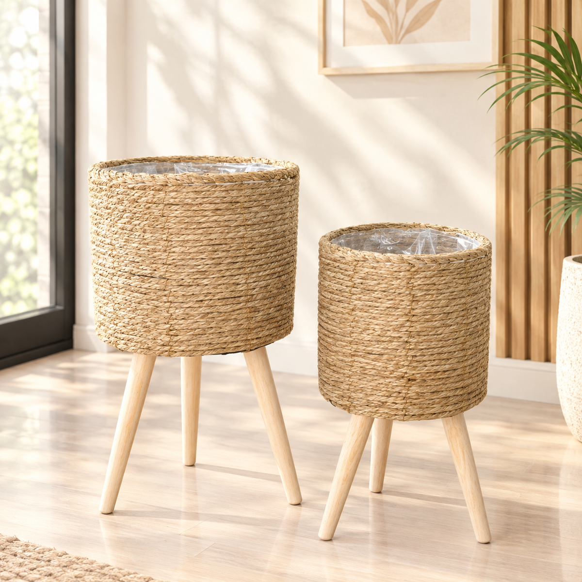 Ruatic Handwoven Planter Stand