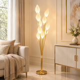 Serena Gold Floor Lamp