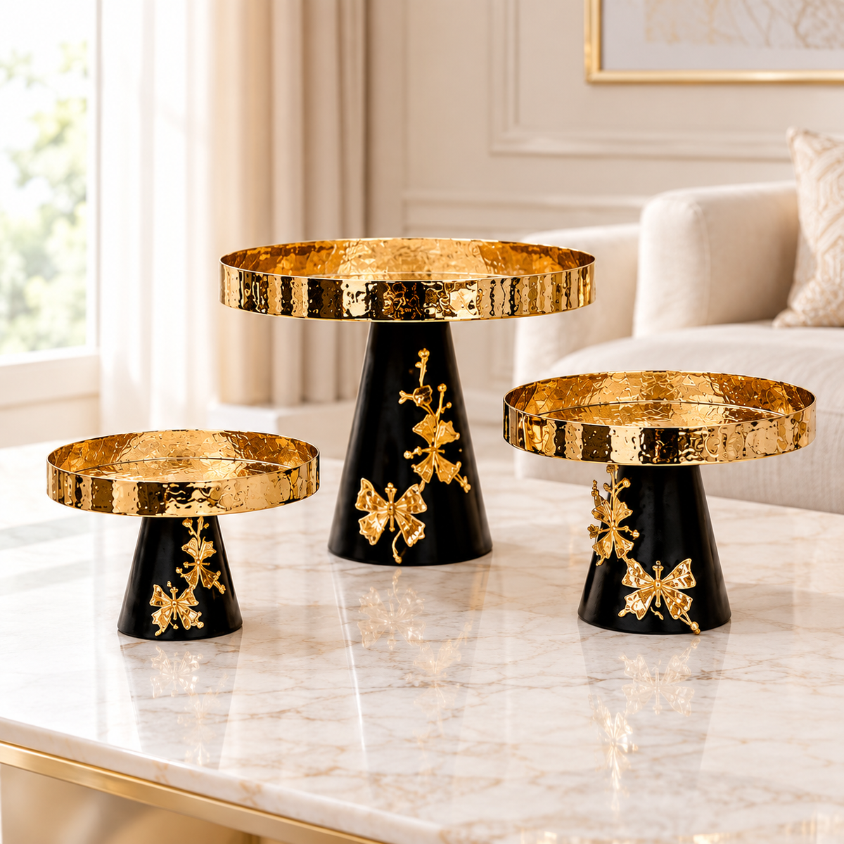 Luxury Metal Platters (B)